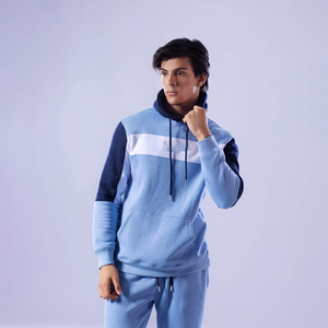 Sudadera con Capucha para Hombre, con Logotipo Frontal, Manga Larga, Ribete en Contraste, Tejido Casual, 100% Algodón, Secado Rápido y Transpirable, Corte Regular - Product Image 5