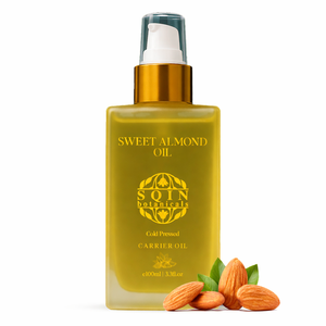 Huile d'amande douce naturelle SQIN Botanicals, pressée à froid, hydratante pour la peau, le visage, les ongles, les cheveux, le cuir chevelu, aromathérapie, massage, vente en gros - Product Image 1