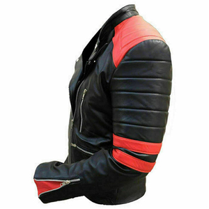 Veste de moto personnalisable en cuir véritable pour homme, vêtements de sport, motocross, nom d'équipe, taille XL, logo personnalisé, respirante - Product Image 3