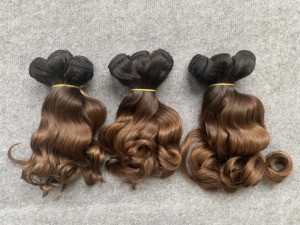 ผมต่อเวียดนามคุณภาพดี Caha Remy Double Drawn ทุกสี แบบดัดได้ น้ำหนัก 100 กรัม ผมยาวแบบถักเป็นช่อ ขายส่ง รับผลิตแบบ OEM ODM - Product Image 6