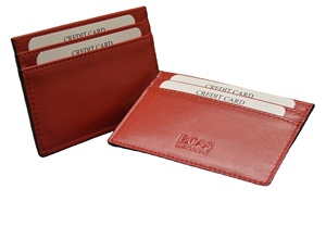 Most Popular Slim Card Sleeve High Demand Wholesale Genuine Full Grain Leather <b>RFID</b> <b>Wallet</b> Custom Logo Card Holder Credit Cards - Product Image 2