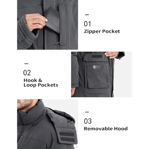 Custom Premium <b>Parka</b> Coat Warm Winter Waterproof Insulated Outdoor <b>Jacket</b> OEM ODM Wholesale Manufacturer Supplier Water - Product Image 5