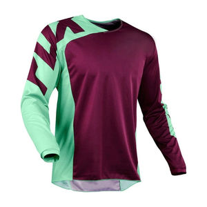 Maillot de motocross personnalisé avec logo, séchage rapide, pour adultes, grandes tailles, respirant, vêtements de sport numériques - Product Image 5