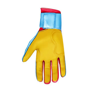 Gants de frappe de baseball avec logo personnalisé, gants de baseball pour hommes, gants de softball en cuir, vente en gros - Product Image 6