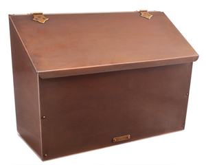 Buzón de Correo de Cobre para Exteriores, Hecho a Mano, Decorativo, de Metal, Buzón de Cobre Artesanal, Buzón de Correo Vintage para Montar en la Pared Exterior - Product Image 3