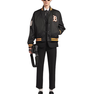 Baseball Varsity <b>Men</b> Custom Logo Satin Bomber <b>Jacket</b> Winter Streetwear Premium Team Letterman Sports <b>Jacket</b> - Product Image 3