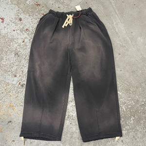 กางเกงจ็อกเกอร์ผ้าแคนวาสคอตตอน 100% พิมพ์โลโก้ตามสั่ง ทรงวินเทจโอเวอร์ไซส์สำหรับผู้ชาย คุณภาพสูง เหมาะสำหรับฤดูใบไม้ร่วง/ฤดูใบไม้ผลิ - Product Image 3