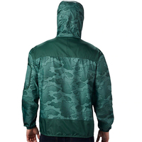 Veste coupe-vent imperméable personnalisée pour homme, style anorak, demi-zip, avec poche kangourou, idéale pour la randonnée en extérieur, logo frontal