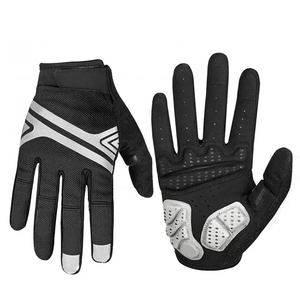 Gants de motocross haut de gamme, gants de VTT tout-terrain avec protection renforcée des articulations, paume absorbant les chocs et poignet réglable - Product Image 1