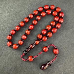 Cuentas de Resina Sabr para Tasbih, Figura Islámica de Adoración, Accesorio de Oración Musulmán Hecho a Mano, Tema de Ángel con Forma de Búho - Product Image 6