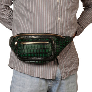 Sac banane unisexe en nylon Econex Sports avec sangle arquée détachable, fermeture éclair, étanche, souple, pochette de chasse 20-36L, minimaliste - Product Image 3