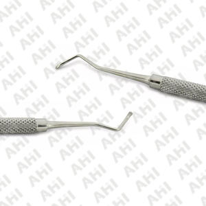 Cuchara Excavadora Manual de Doble Punta para Rellenos Dentales, Instrumento Dental de Acero Inoxidable con Empuñadura Ergonómica, CE - Product Image 5