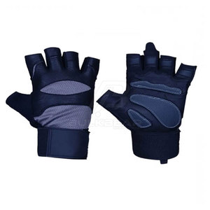 Guantes de Gimnasio de Cuero de Alto Rendimiento con Medio Dedo y Agarre Antideslizante para Entrenamiento, Levantamiento de Pesas y Fitness - Product Image 2