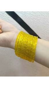 กำไลข้อมือสไตล์แคชเมียร์รูปหยดน้ำ ทำมือจากปากีสถาน ผลิตจากสแตนเลสและทองแดงผสม ดีไซน์ทันสมัย สำหรับงานแต่งงาน ขายส่งสำหรับผู้หญิง - Product Image 4