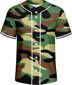 Maillot de baseball respirant sublimé, impression vintage personnalisée, veste de baseball légère à boutons pour hommes - Product Image 1