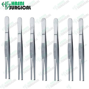 Forceps de tissu de 14.5 cm de dents droites de haute qualité Offres Spéciales CE ISO approuvé haut de nos productions - Product Image 2