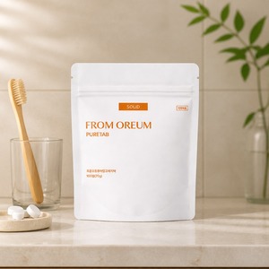 [FROM OREUM] Pasta de Dientes Sólida en Formato de Recarga para Cuidado Bucal en Viajes y Cepillado Diario, Ideal para Viajes Personales - Product Image 2