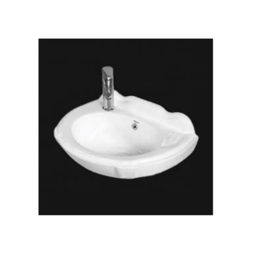 Vente en gros de lavabo rectangulaire à grande capacité, lavabo en céramique, lavabo mural pour salle de bain - Product Image 1
