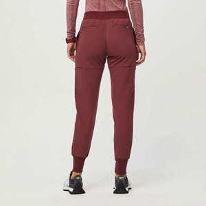 Conjunto de Uniformes Médicos Antimicrobianos Premium con Logotipo Personalizado, Corte Ajustado, Cuello Henley, Traje Quirúrgico Elástico en 4 Direcciones, Uniforme de Enfermera - Product Image 5