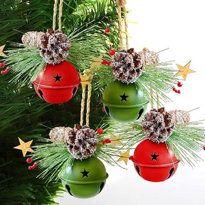 Eco Friendly Modern Metal Christmas Hanging <b>Bell</b> Ornament For Home Party Christmas Decoration Stylish Hanging Purpose - Product Image 5
