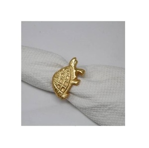 Anillo para Servilletas Decorativo de Aluminio con Diseño de Cangrejo, Decoración de Mesa Ecológica para Bodas en la Playa y Restaurantes, Venta al Por Mayor - Product Image 2