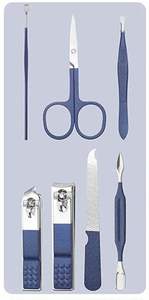 Kit de soin des ongles en acier inoxydable pour manucure et pédicure, coupe-ongles, kit de toilettage pour sourcils, moustache, ongles et orteils - Ensemble de beauté 7 pièces - Product Image 3