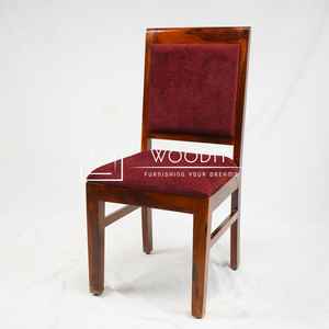 Silla de Comedor Tapizada en Terciopelo con Diseño Moderno 2026, Cómoda, 100% Madera Sólida, Muebles para Comedor, Muebles para el Hogar - Product Image 1