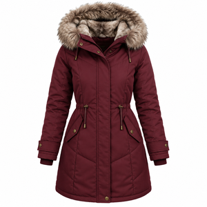Cozy <b>Womens</b> Cold Weather Coat for Daily Wear Jacket Wholesale <b>Women's</b> Winter <b>Parka</b> Jacket <b>Waterproof</b> Hooded - Product Image 6