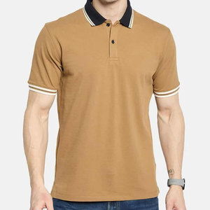 เสื้อโปโลผู้ชายแบบลำลองสั่งทำขายส่ง ดีไซน์ใหม่ขายดี รับทำโลโก้ สีพื้น ระบายอากาศได้ดี - Product Image 1