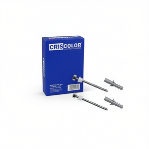 Set di viti verticali Criscolor per valvola di scarico WC per cisterne standard, prodotto in Spagna - Product Image 2