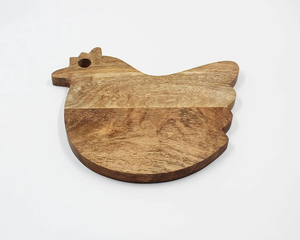 Handcrafted Sustainable Eco-Friendly <b>Wood</b> Chopping Block Rectangle Dishwasher Safe 1.5cm Thick Single <b>Piece</b> FAIZA CRAFT - Product Image 2