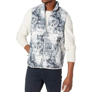 Chaqueta Clásica de Lona sin Mangas para Hombre, Diseño Otoñal, con Bordado Personalizado, Cuello Alto, Transpirable, Informal - Product Image 1