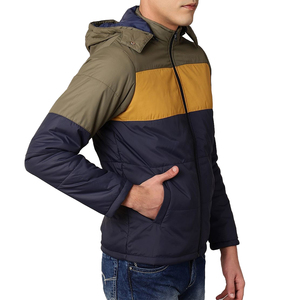 Veste matelassée en duvet pour homme, de haute qualité, avec logo personnalisé imprimé, prix abordable, design élégant, manches longues, modèle 2026 - Product Image 3