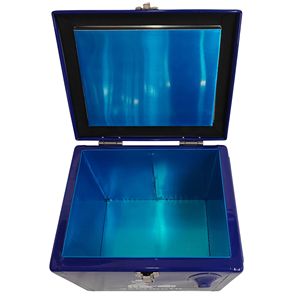 Borsa Frigo Reflex Blu 15L/16Qt con 4 Giorni di Ritenzione del Ghiaccio, Chiusure Metalliche, Capacità 20 Lattine, Maniglia Ergo-Grip per Feste BBQ in Giardino - Product Image 6