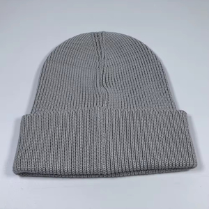 Gorro de Invierno Unisex Personalizable con Logotipo de Impresión Digital, 100% Algodón, Color Sólido, Diseño de Punto con Puño, para Uso en Exteriores - Product Image 6