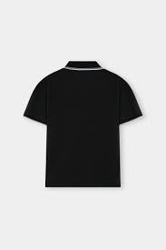 เสื้อโปโลถักสำหรับผู้ชายระดับพรีเมียม – ปกเสื้อและแถบเสื้อตัดกันสี – เสื้อลำลองแขนสั้นผ้าฝ้ายผสม - Product Image 3