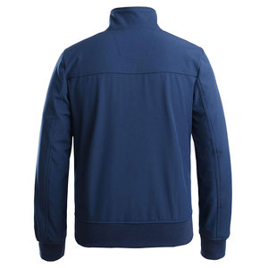 Veste softshell pour homme doublée polaire chaude avec poignets ajustables, plusieurs poches, idéale pour l'hiver, le quotidien et les voyages, en nylon avec fermeture éclair frontale - Product Image 2