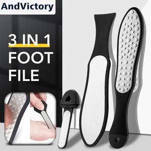 3In1 Professional Pedicure Foot Care Tools File For Heels Cleaning Rasps Grater <b>Callus</b> <b>Callus</b> Dead Skin <b>Remover</b> Feet Sandpaper - Product Image 5