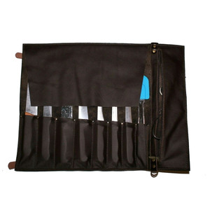 Sac de transport pour couteaux personnalisable en gros – Étui de rangement pour couteaux avec poches, sac de chef pour outils de cuisine - Product Image 6