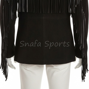 แจ็คเก็ตหนังผู้หญิงสุดฮิต สไตล์ไบค์เกอร์ตะวันตก ทรงเข้ารูป ผลิตตามสั่ง คุณภาพสูง ขายส่ง - Product Image 5