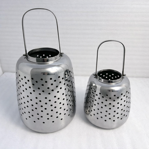 Designer Iron <b>Lantern</b> With Ivory Gold Finished For Luxury Decor In Hotels Restaurants And Premium Homes - Product Image 5