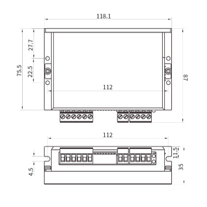 Jmc 2dm542-06 Trình điều khiển động cơ bước lai 2 pha được sử dụng cho máy công cụ CNC nema57 nema86 Bộ điều khiển động cơ - Product Image 5
