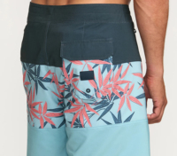 Shorts de surf pour homme personnalisés en polyester/coton, taille mi-haute, fermeture à cordon, séchage rapide, pour la plage et la natation