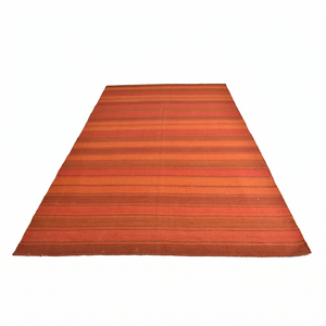 Alfombra DECORDEC de Lana, Hecha a Mano, Antideslizante, Ecológica, Moderna, con Rayas Horizontales Tonales, para Hotel y Sala de Estar - Product Image 2