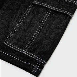 Pantalones Cortos Vaqueros Holgados de Verano para Hombre, 100% Algodón, Estilo Urbano, MOQ Bajo - Product Image 5