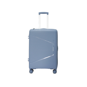 Valise de voyage légère et élégante en PP de qualité supérieure, coque rigide durable, serrure TSA, roulettes pivotantes à 360°, chargement USB - Product Image 1