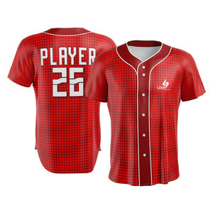 Camiseta de Béisbol para Mujer, Tallas Grandes, Uniforme de Equipo Sublimado, Nombre y Número Personalizados, Ropa Deportiva de Softbol al por Mayor - Product Image 1
