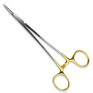 Professional Mayo Hegar Needle Holder-Manual <b>Tungsten</b> Carbide Inserts High Quality Stainless Steel Ergonomic Design Certified - Product Image 1