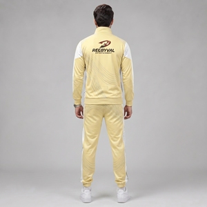 Conjunto deportivo ligero para hombre con tela elástica de ajuste cómodo, ideal para entrenamiento, fitness y viajes. - Product Image 2