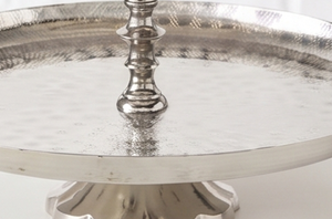 Premium Three Tier Decorative Stainless Steel <b>Cake</b> <b>Stand</b> Handmade Multi Layer Serving Tray For Desserts And Pastries - Product Image 4